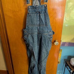 GAP Women's Blue Denim Overalls